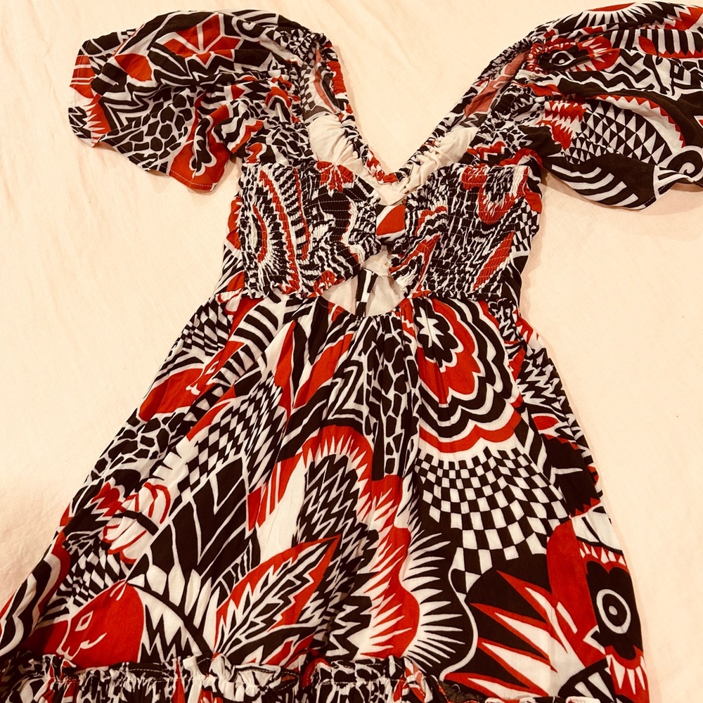 Anthropologie Tiered Maxi Dress - Picture 7 of 7